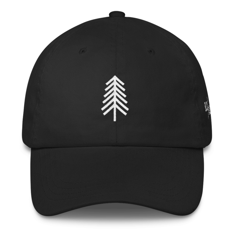 Pine Tree BLCK / HLLS Baseball Hat