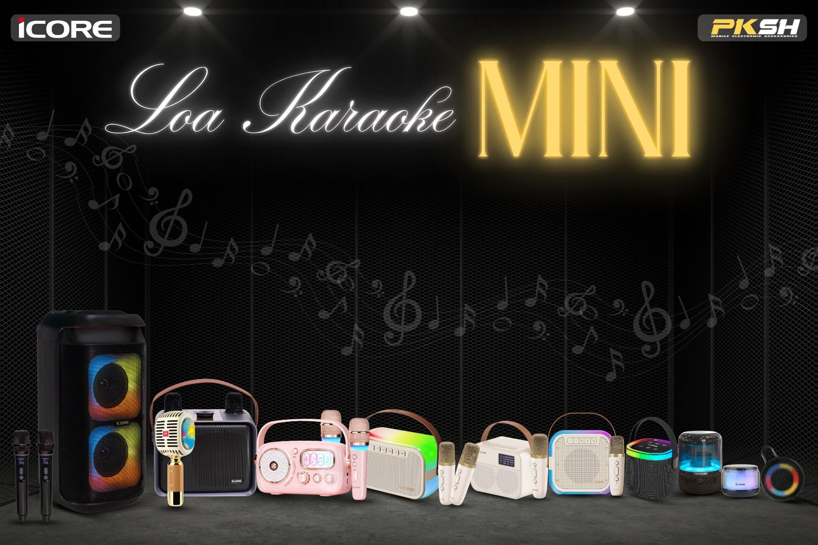 Loa mini đa sắc màu